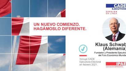 NOTA DE PRENSA – #CADEejecutivos: Klaus Schwab, fundador y Presidente Ejecutivo del Foro Económico Mundial, participará en esta edición