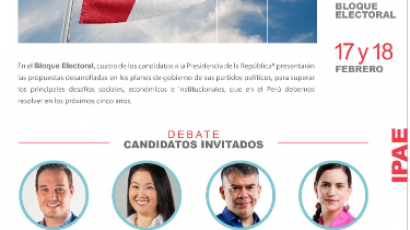 NOTA DE PRENSA – #CADEejecutivos: En Bloque Electoral, candidatos presidenciales exponen su estrategia para lograr que la vacuna llegue a todos los peruanos