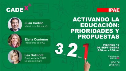 #CADEedu: MINISTRO JUAN CADILLO PARTICIPARÁ ESTE VIERNES 17 EN UNA SESIÓN ABIERTA PARA TODO EL PÚBLICO