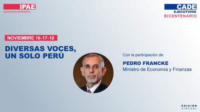 #CADEejecutivos: Consensos y propuestas para encaminar el Perú hacia la reactivación económica y la generación de empleo para todos