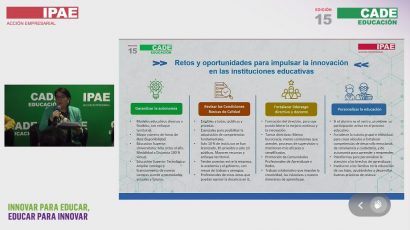 #CADEeducación: Se trata de educar para innovar; pero también de innovar para humanizar